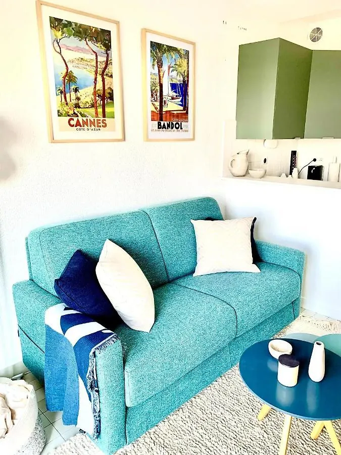 Superbe 2 Pieces - 4 Couchages - Clim - Parking - Piscine Residence Théoule-sur-Mer Appartement